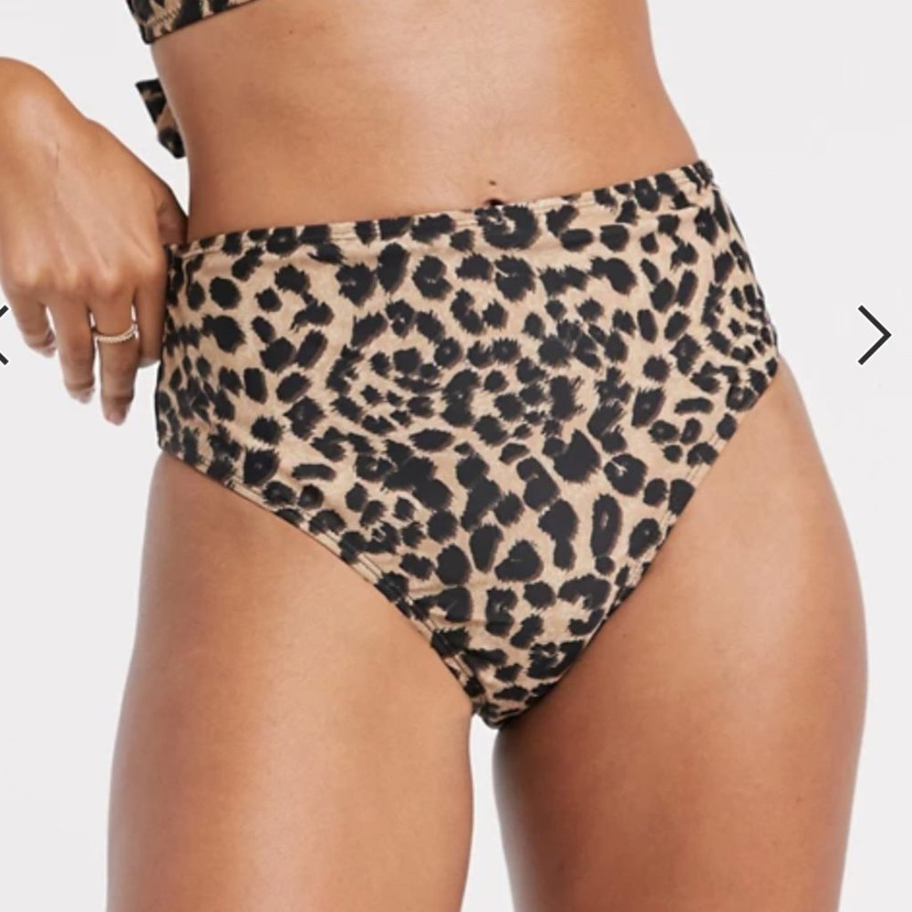 ASOS- Warehouse high waisted bikini bottoms